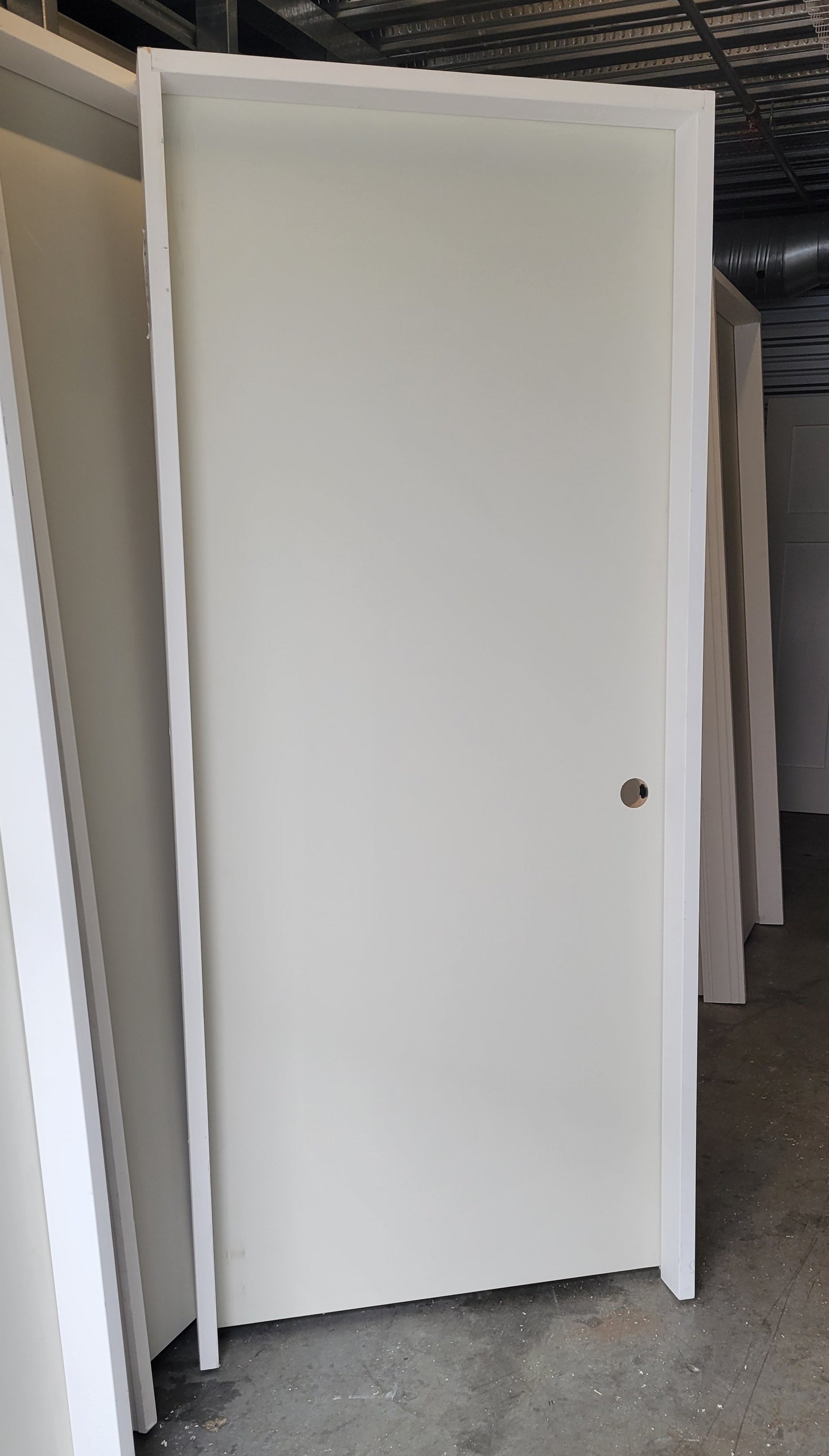 Flat Panel Hollow Core Interior Door Prehung