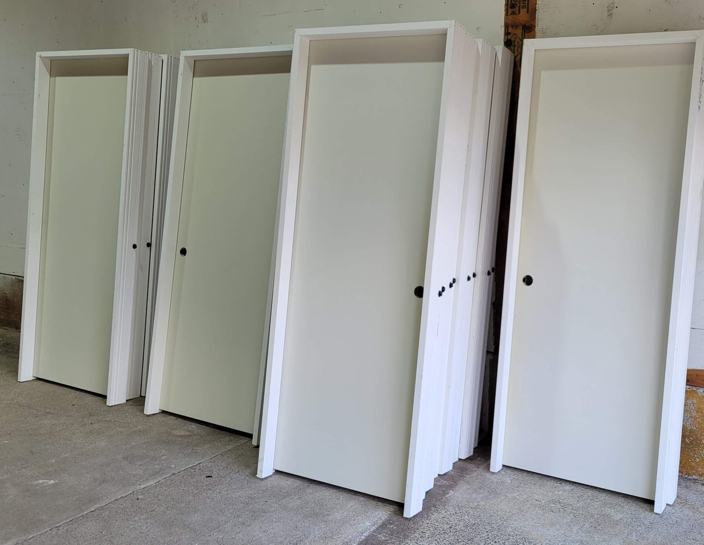 Flat Panel Hollow Core Interior Door Prehung