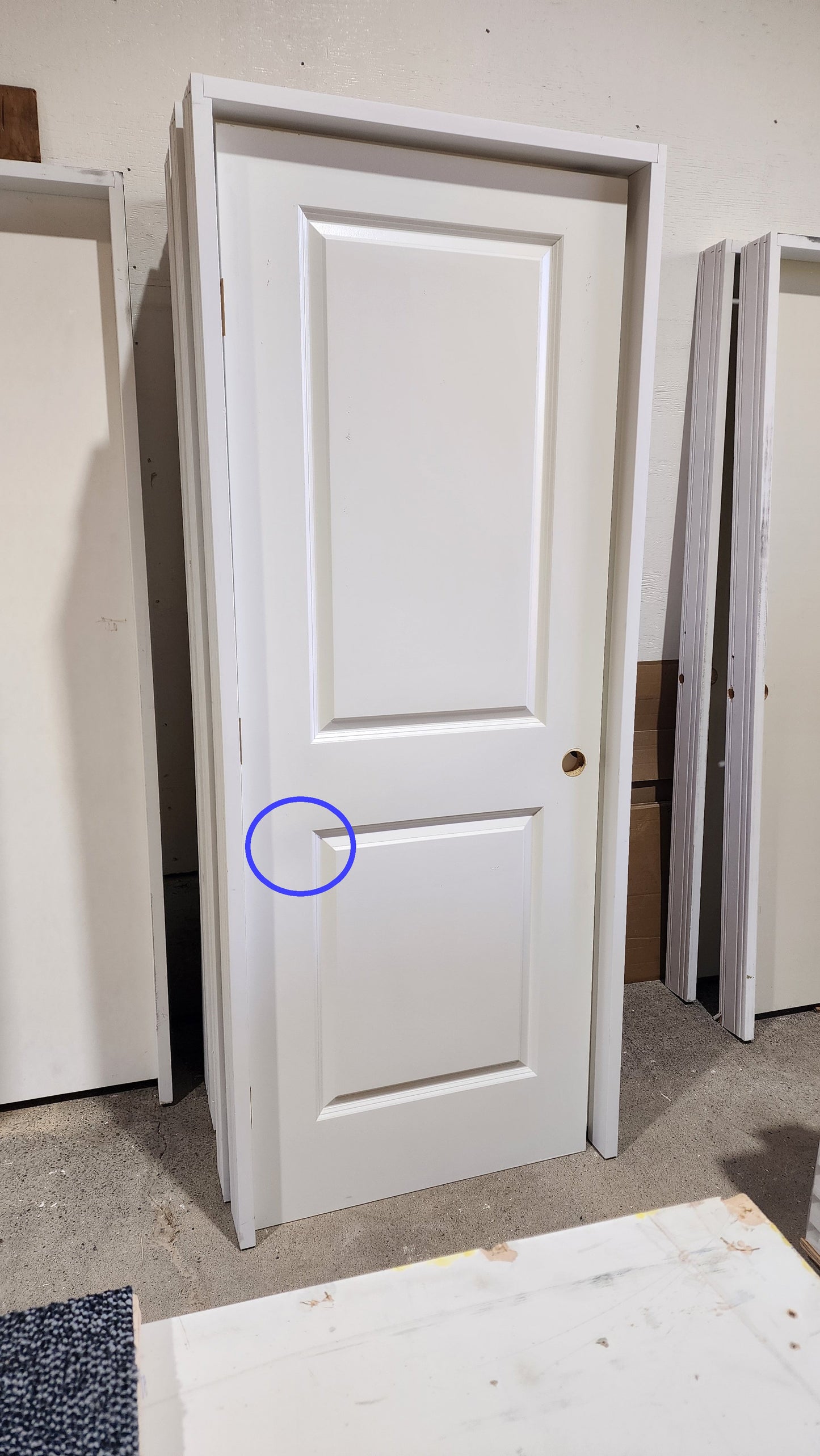 SURPLUS 2 Panel Hollow Core Interior Door Prehung