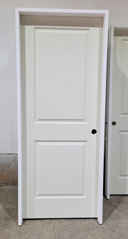 2 Panel Hollow Core Interior Door - Carrara - Prehung