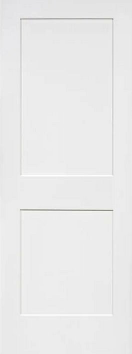 2 Panel Solid Shaker Interior Door - 8402 - Prehung