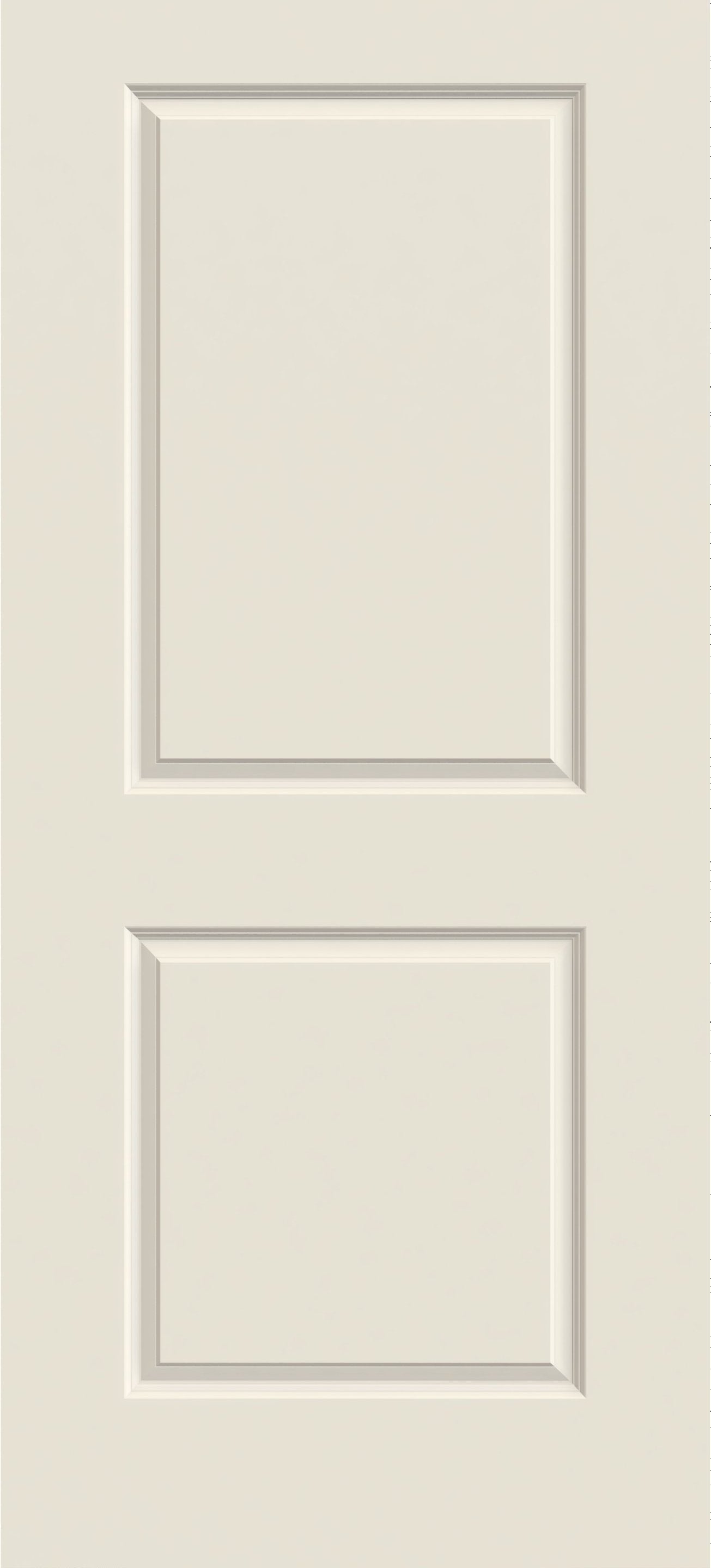 2 Panel Hollow Core Interior Door - Carrara - Prehung