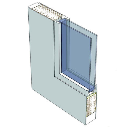 Exterior Prehung Full Lite Door NAFS