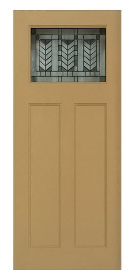 Fir Grain Craftsman 2P w. Direct Glazed Spring Glass
