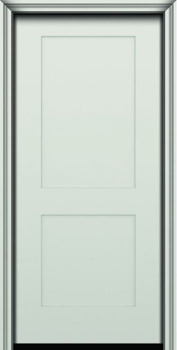 Plastpro 2 Panel Shaker Fiberglass Exterior Door