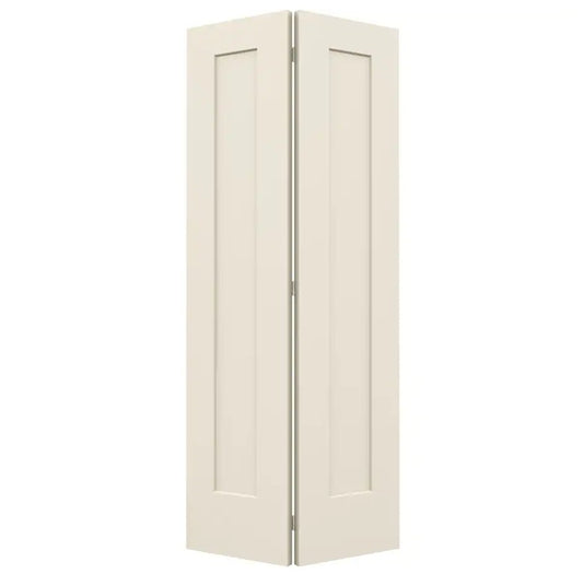 1 Panel Hollow Shaker Bifold Door - Madison