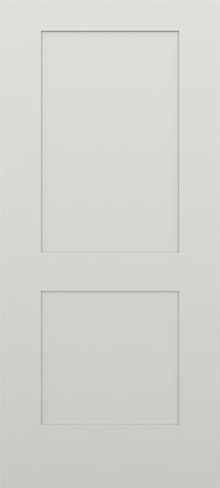 Plastpro 2 Panel Shaker Fiberglass Exterior Door