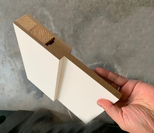 Economical 5 Panel Solid Shaker Bifold